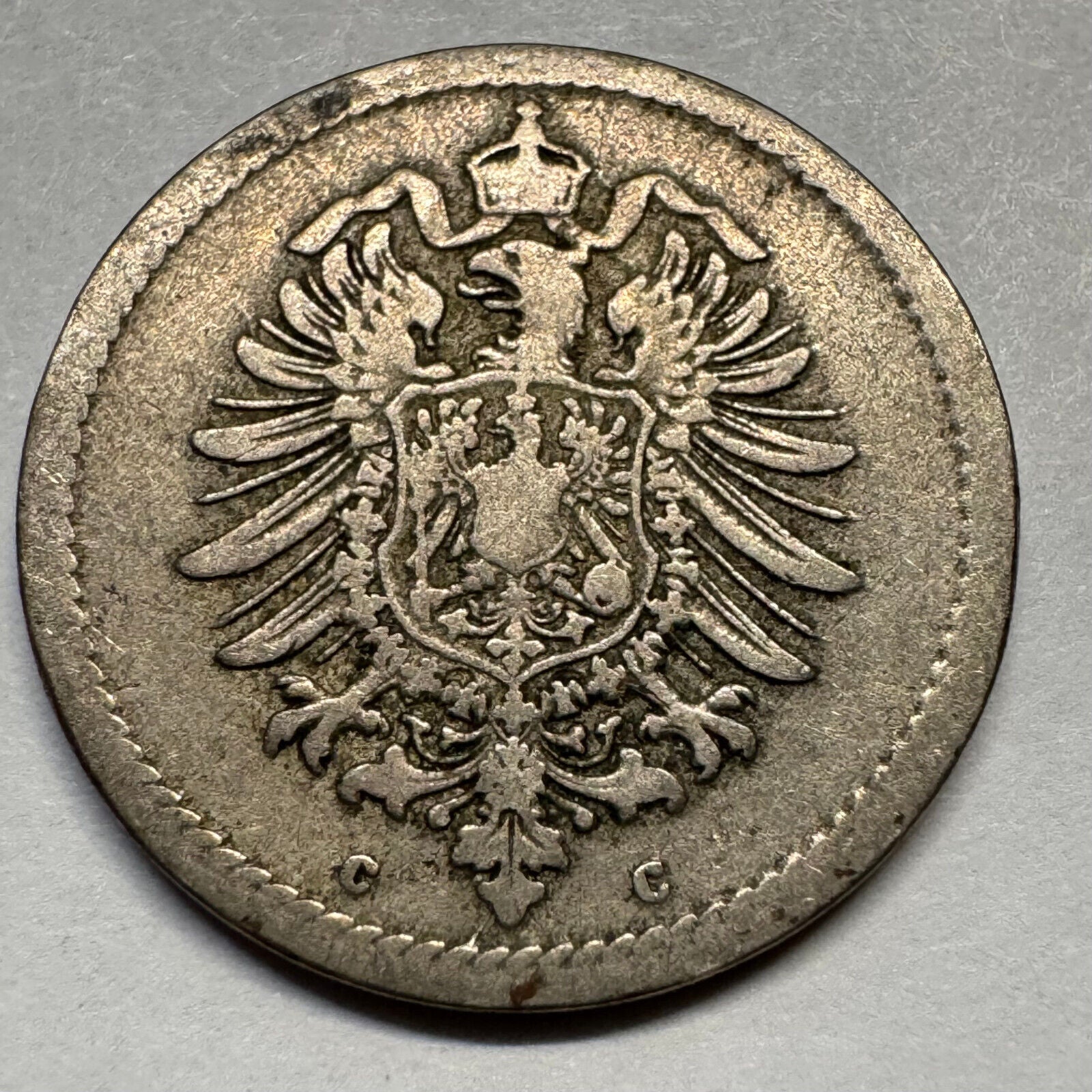 1875 Germany 5 Pfennig - Beautiful Coin - #A-085