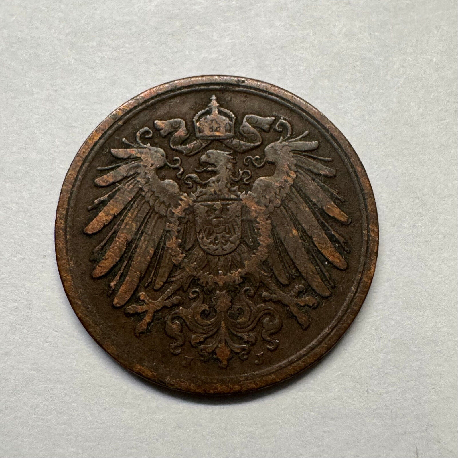 1897 Germany 1 Pfennig - Beautiful Coin - #B-023
