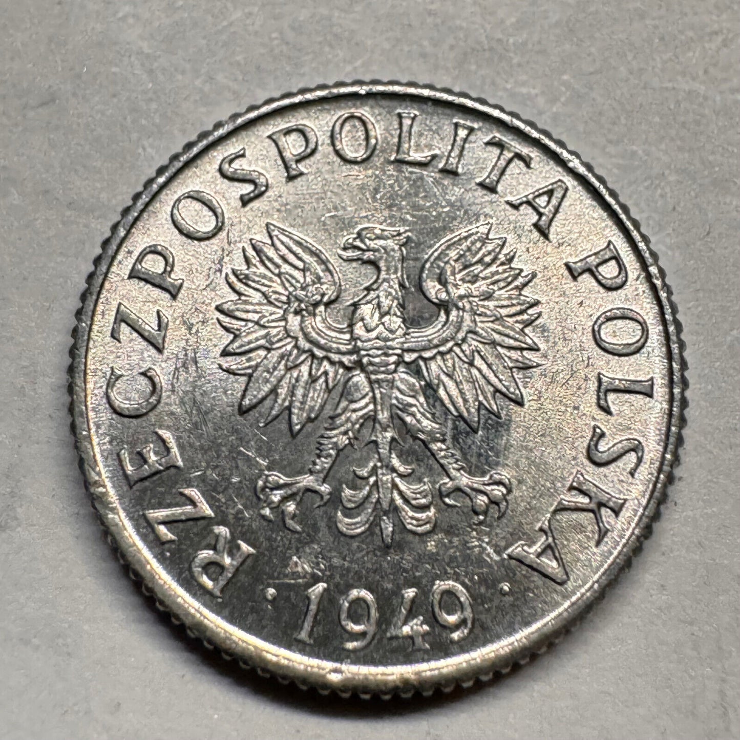 1949 Poland 1 Grosz - Beautiful Coin - #A-027