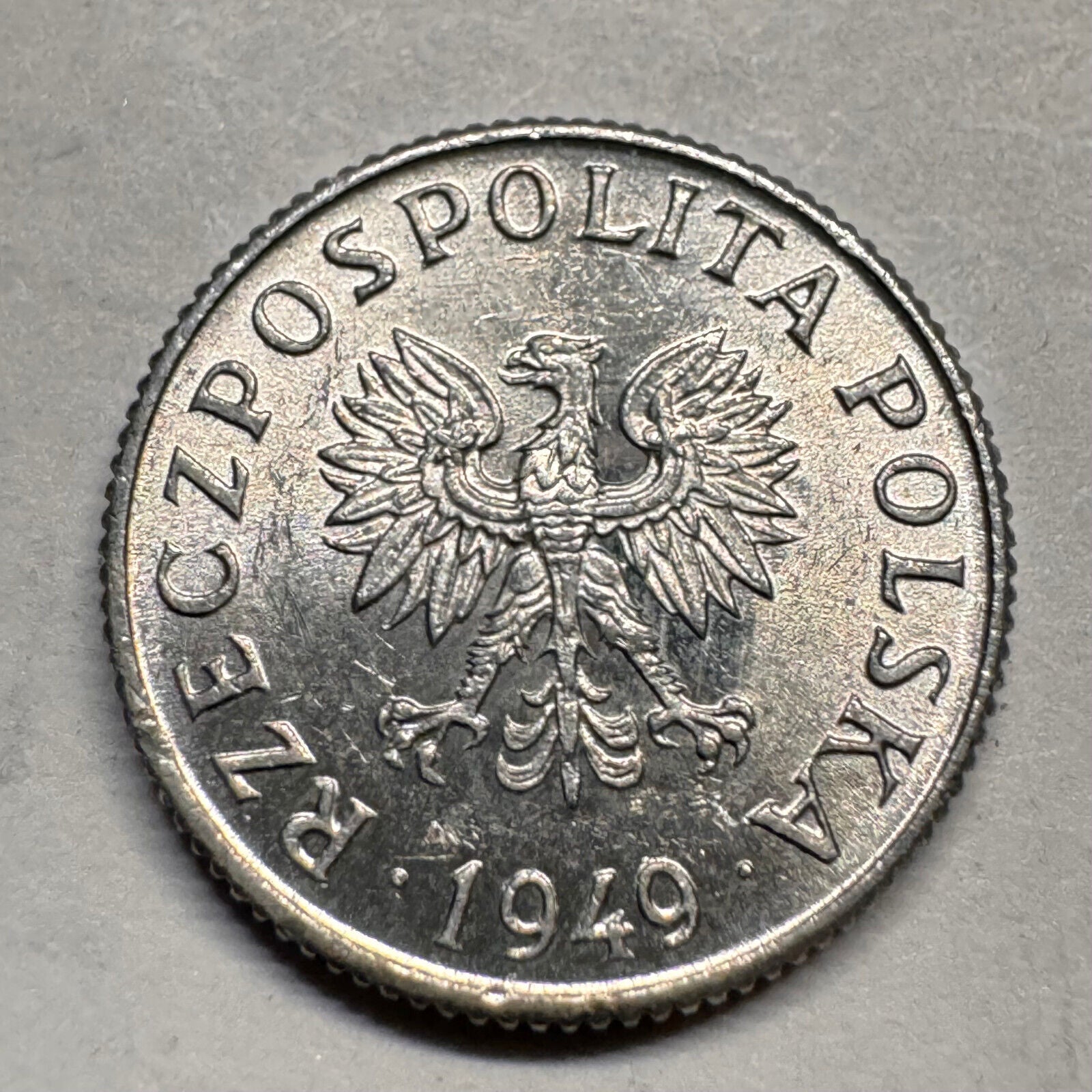 1949 Poland 1 Grosz - Beautiful Coin - #A-027