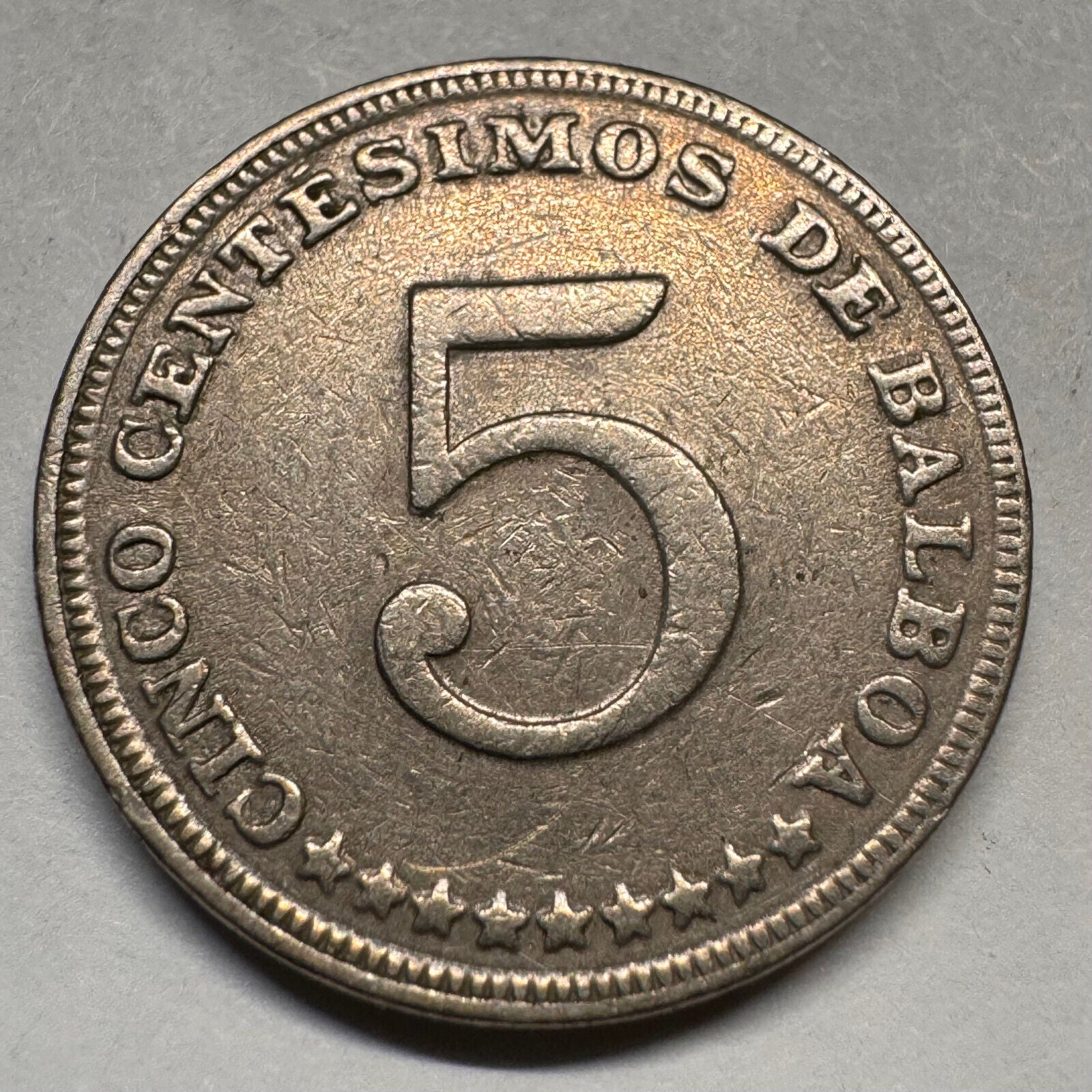 1982 Panama 5 Centesimos - Beautiful Coin - #A-058