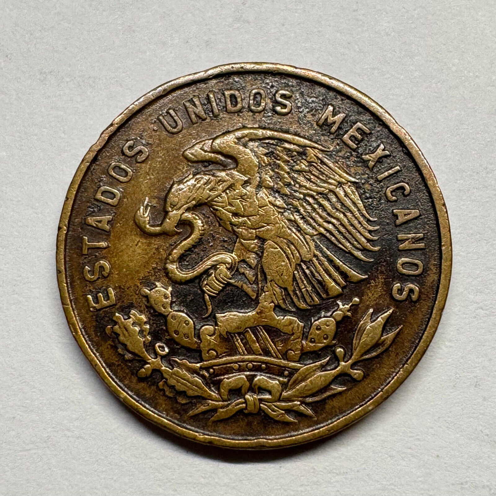 1958 Mexico 5 Centavos - Beautiful Coin - #B-058