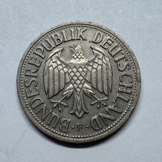 1956 Germany 1 Mark - Beautiful Coin - #B-031
