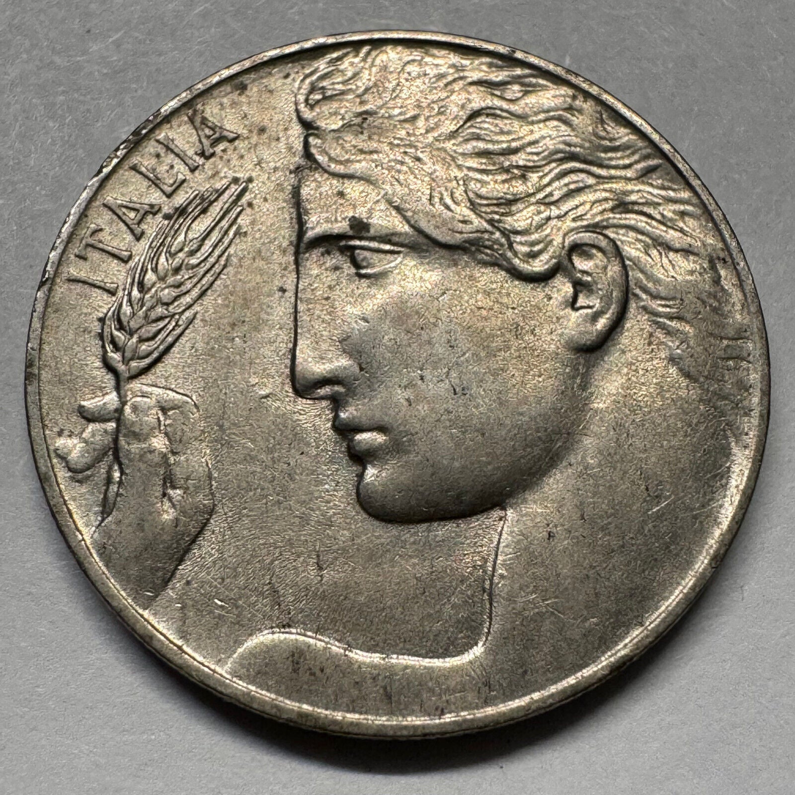 1921 Italy 5 Centesimi - Beautiful Coin - #A-068