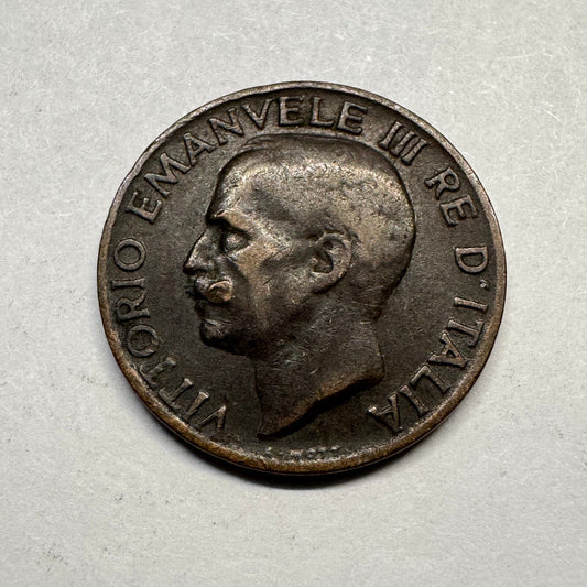 1930 Italy 5 Centesimi - Beautiful Coin - #B-009