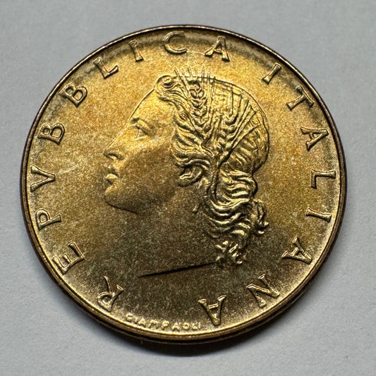 1975 Italy 20 Lire - Beautiful Coin - #B-060