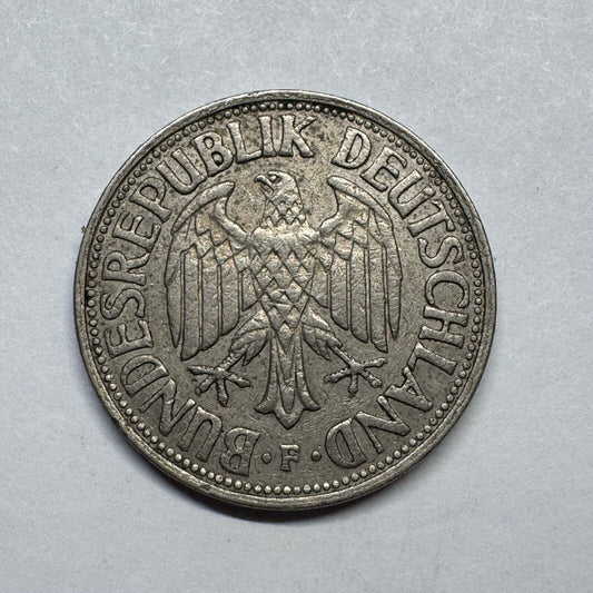 1950 Germany 1 Mark - Beautiful Coin - #B-035