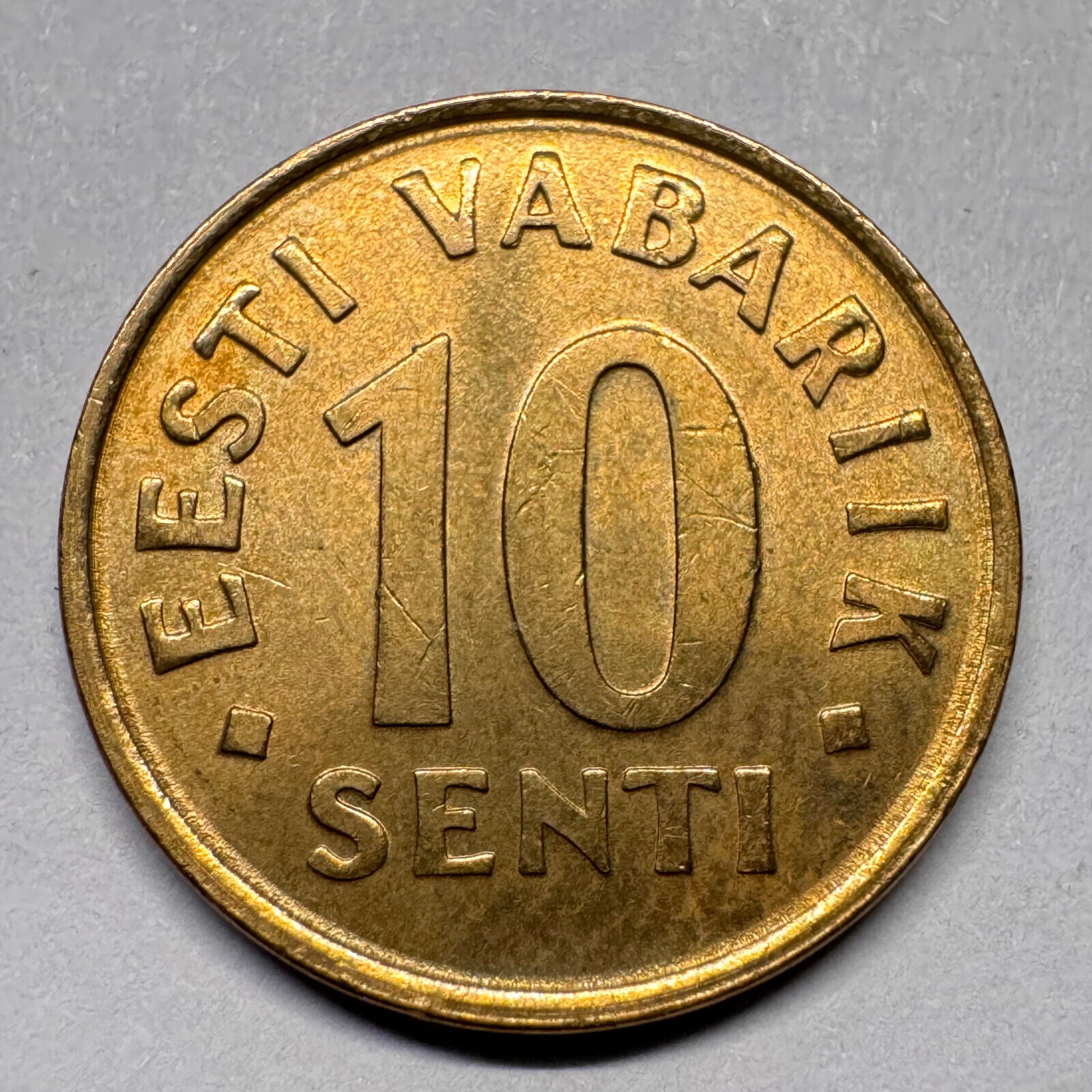 2002 Estonia 10 Senti - Beautiful Coin - #A-022