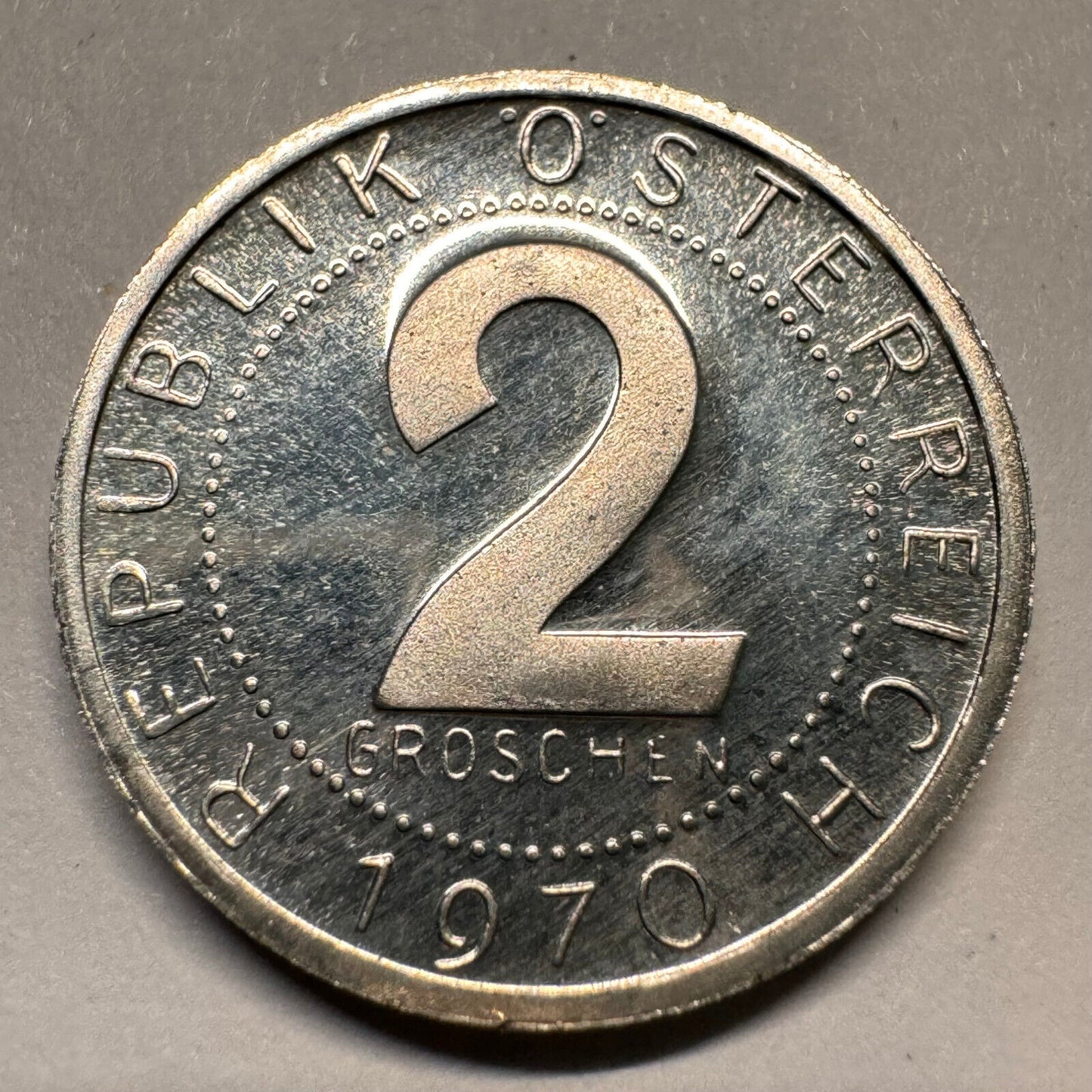 1970 Austria 2 Groschen - Beautiful Coin - #A-061