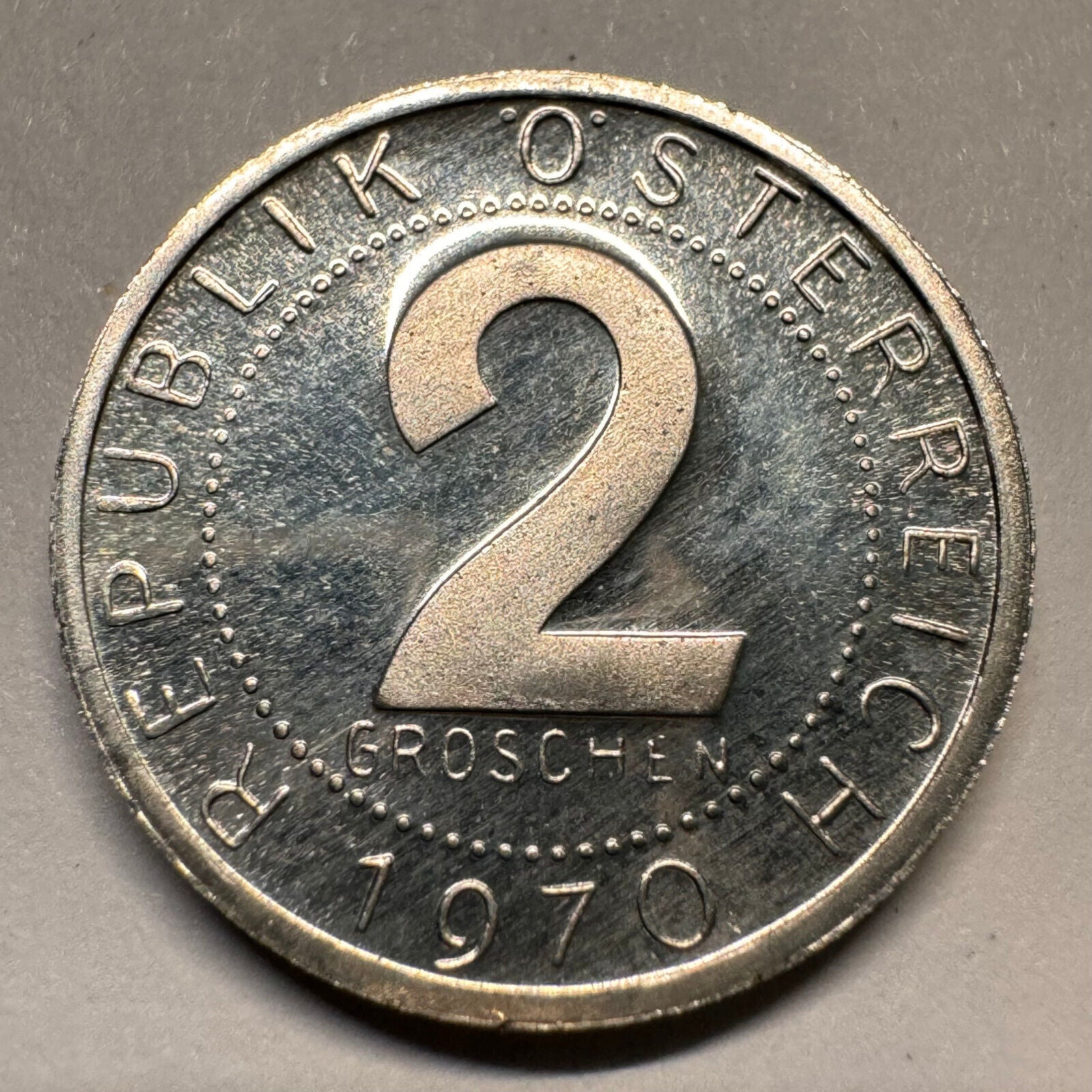 1970 Austria 2 Groschen - Beautiful Coin - #A-061