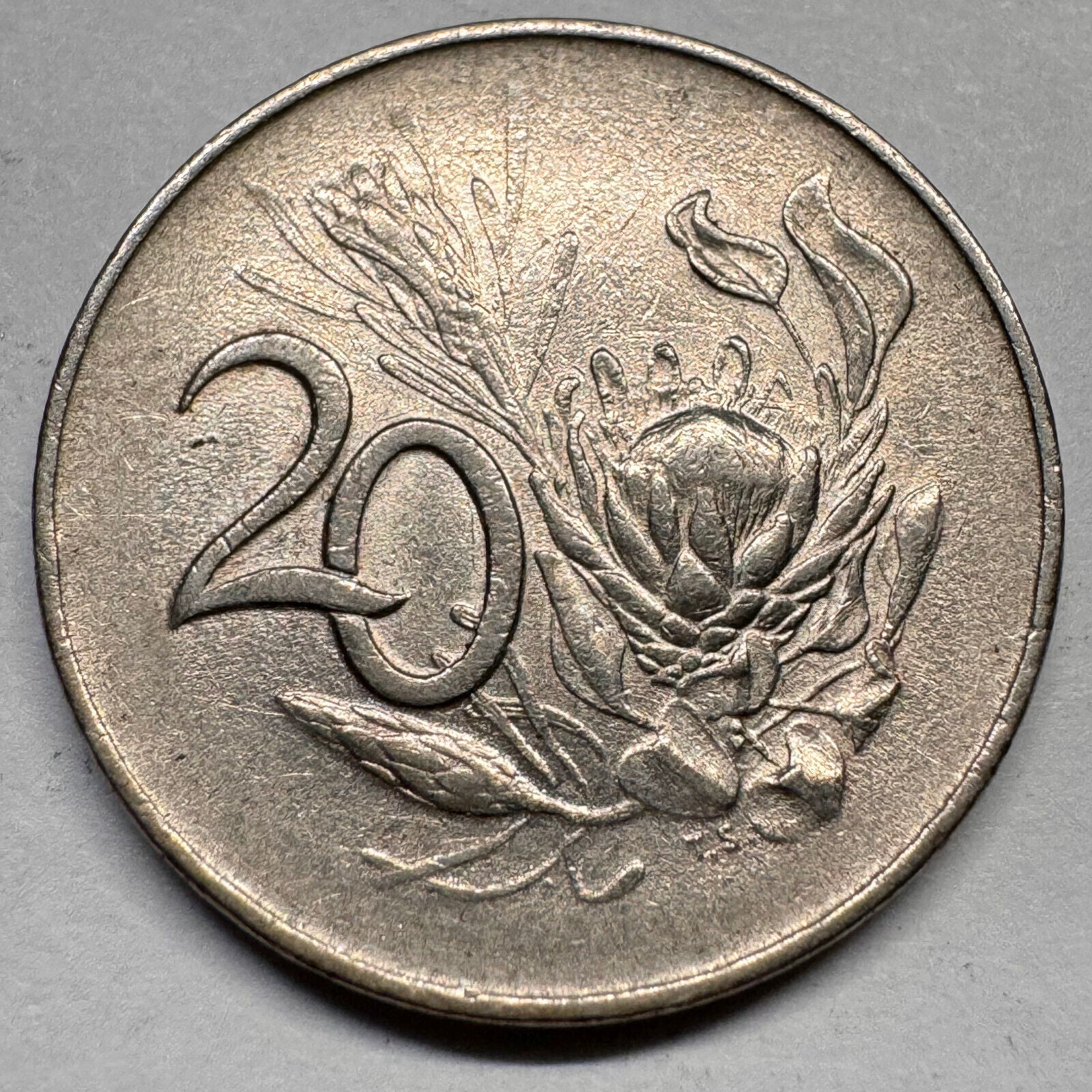 1966 South Africa 20 Cents - Beautiful Coin - #A-034