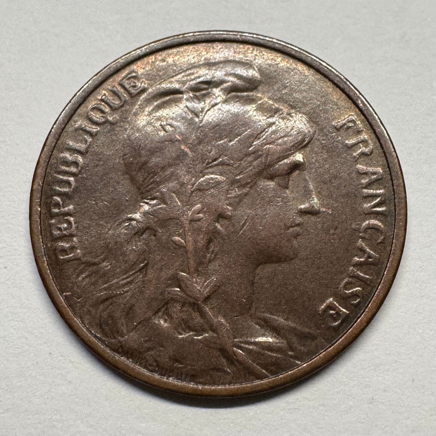 1916 France 5 Centimes - Beautiful Coin - #B-057