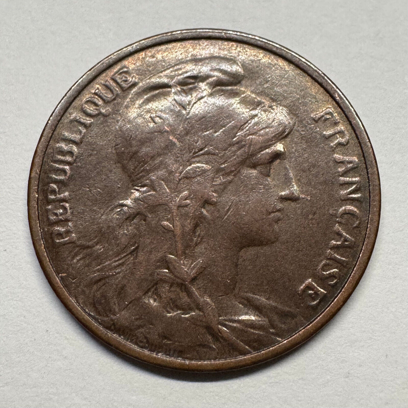 1916 France 5 Centimes - Beautiful Coin - #B-057
