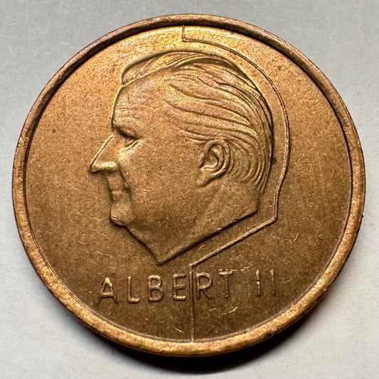 1994 Belgium 20 Francs - Beautiful Coin - #A-035
