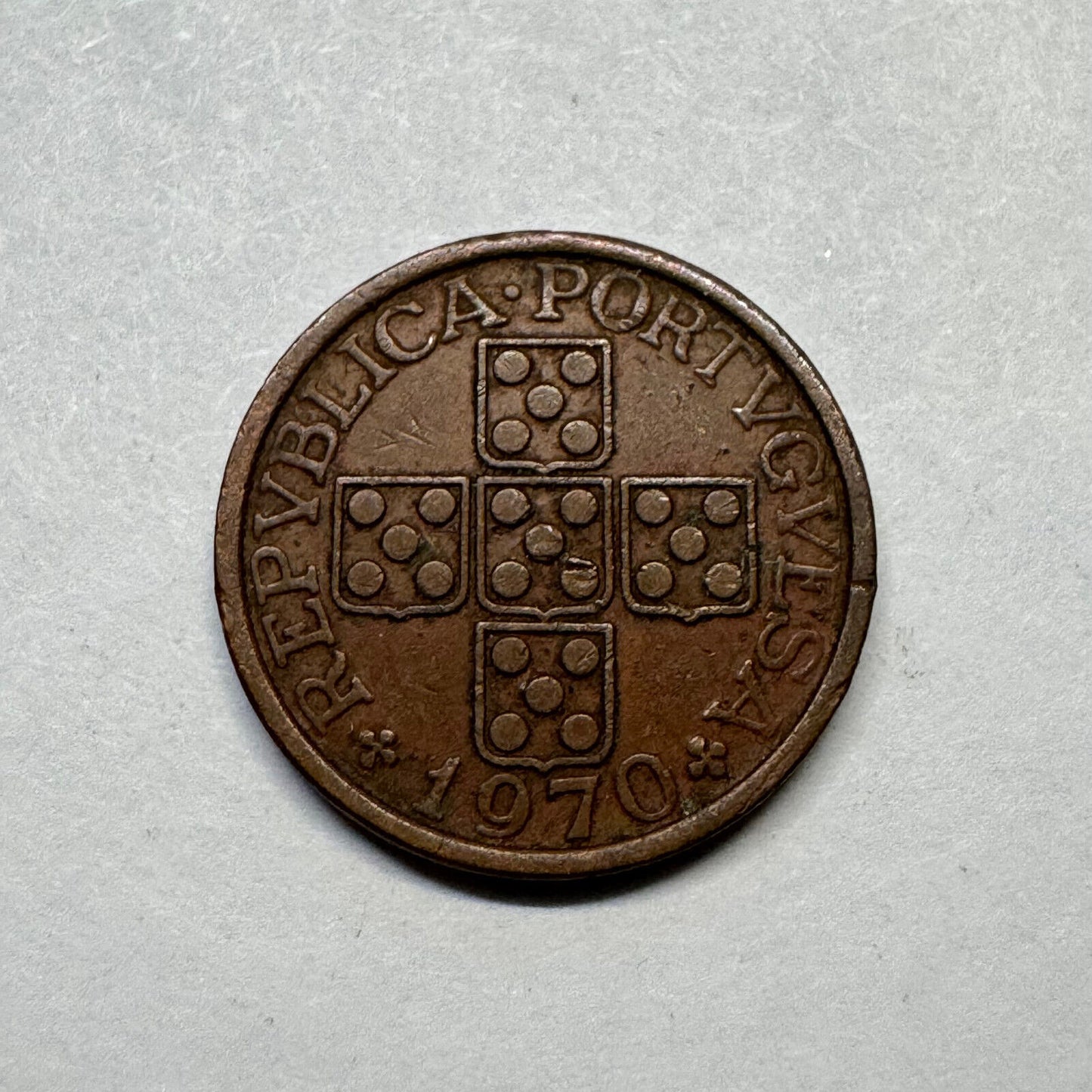 1970 Portugal 20 Centavos - Beautiful Coin - #B-010