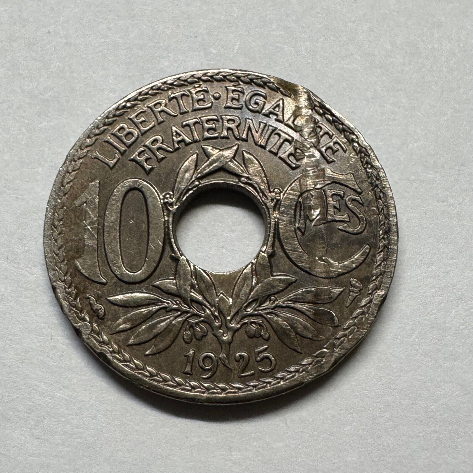 1925 France 10 Centimes - Beautiful Coin - #B-003