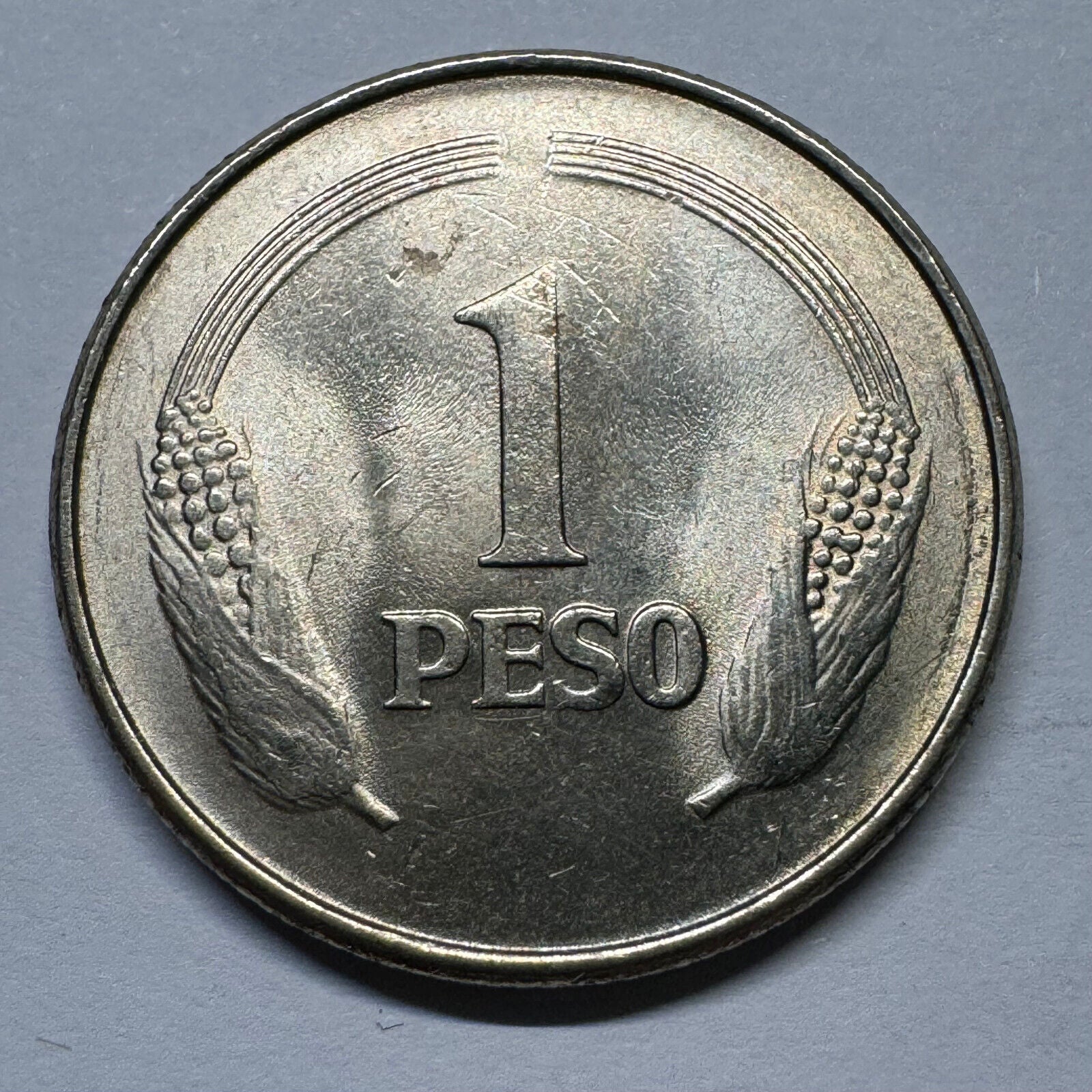 1976 Colombia 1 Peso - Beautiful Coin - #A-008