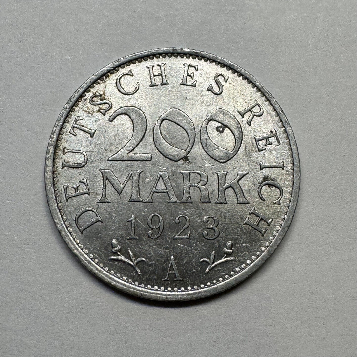 1923 Germany 200 Mark - Beautiful Coin - #B-006