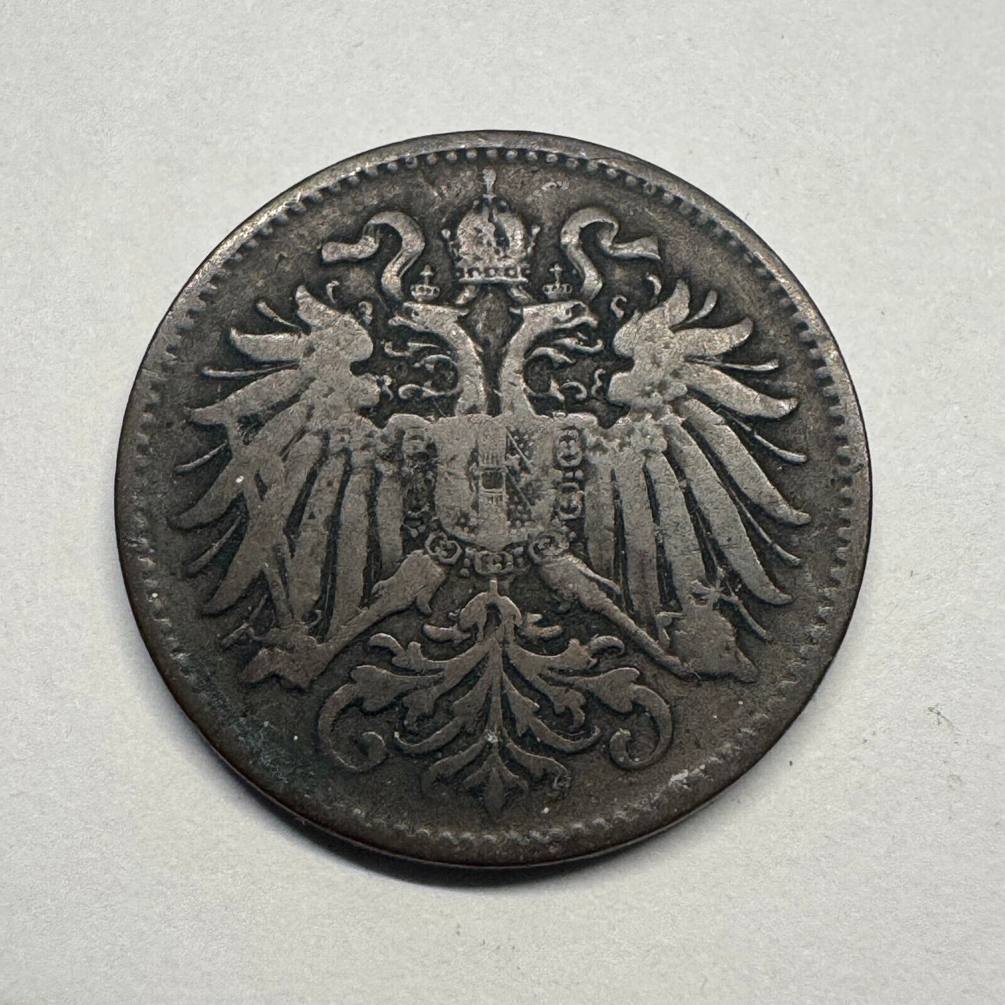1894 Austria 2 Heller - Beautiful Coin - #B-047