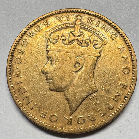 1945 Jamaica 1 Penny - Beautiful Coin - #A-051