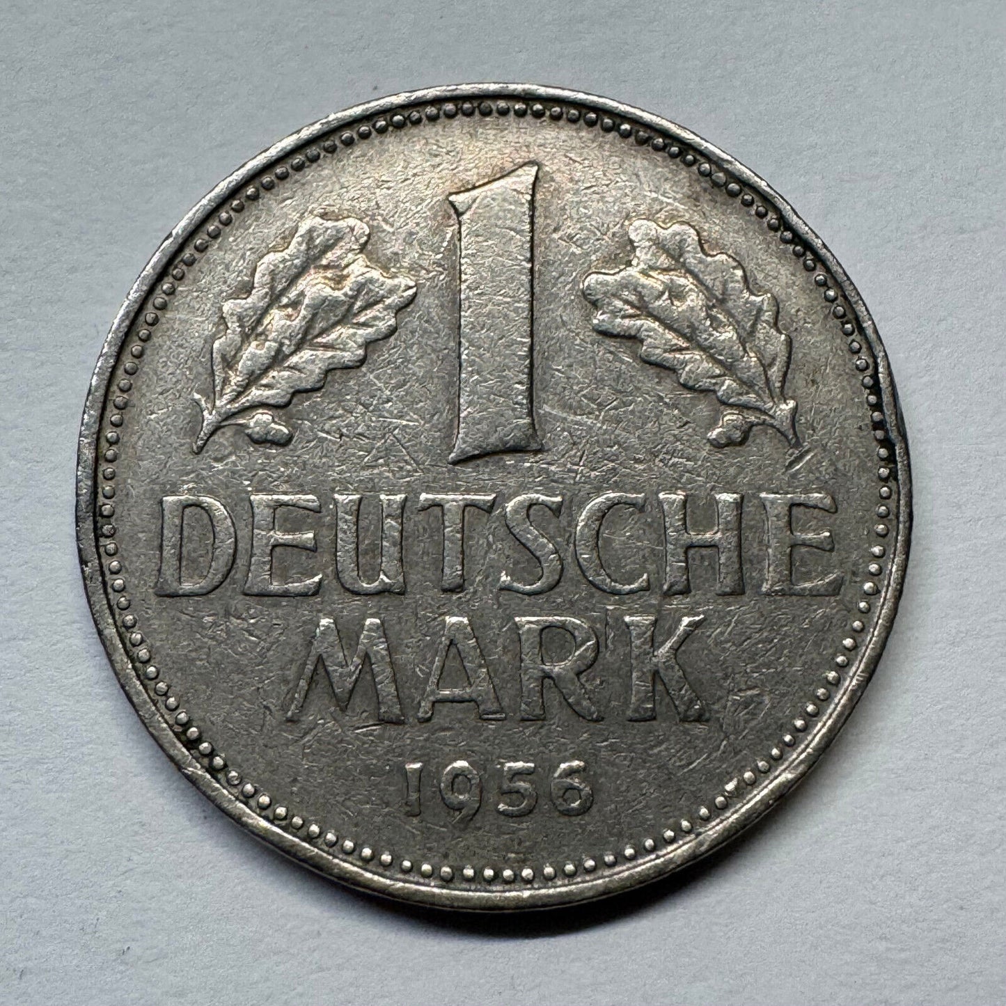 1956 Germany 1 Mark - Beautiful Coin - #B-053