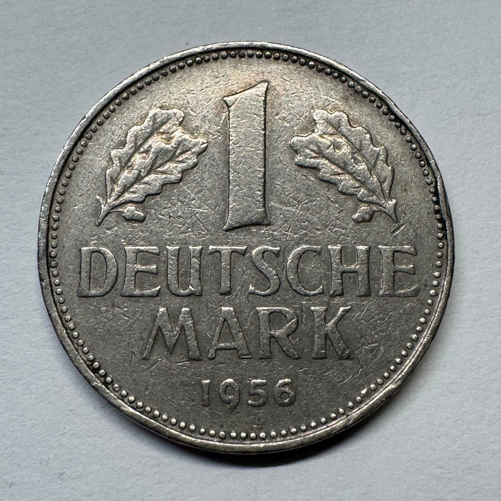 1956 Germany 1 Mark - Beautiful Coin - #B-053