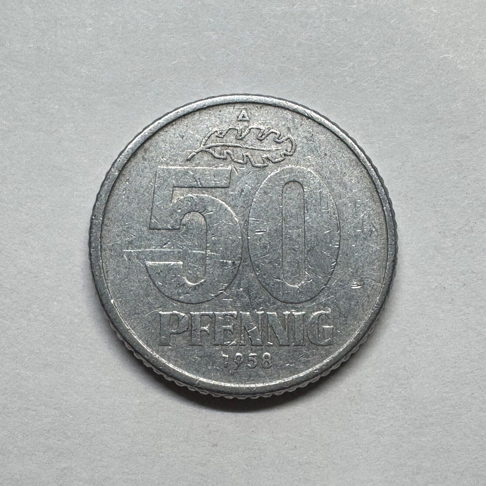 1958 Germany 50 Pfennig - Beautiful Coin - #B-014