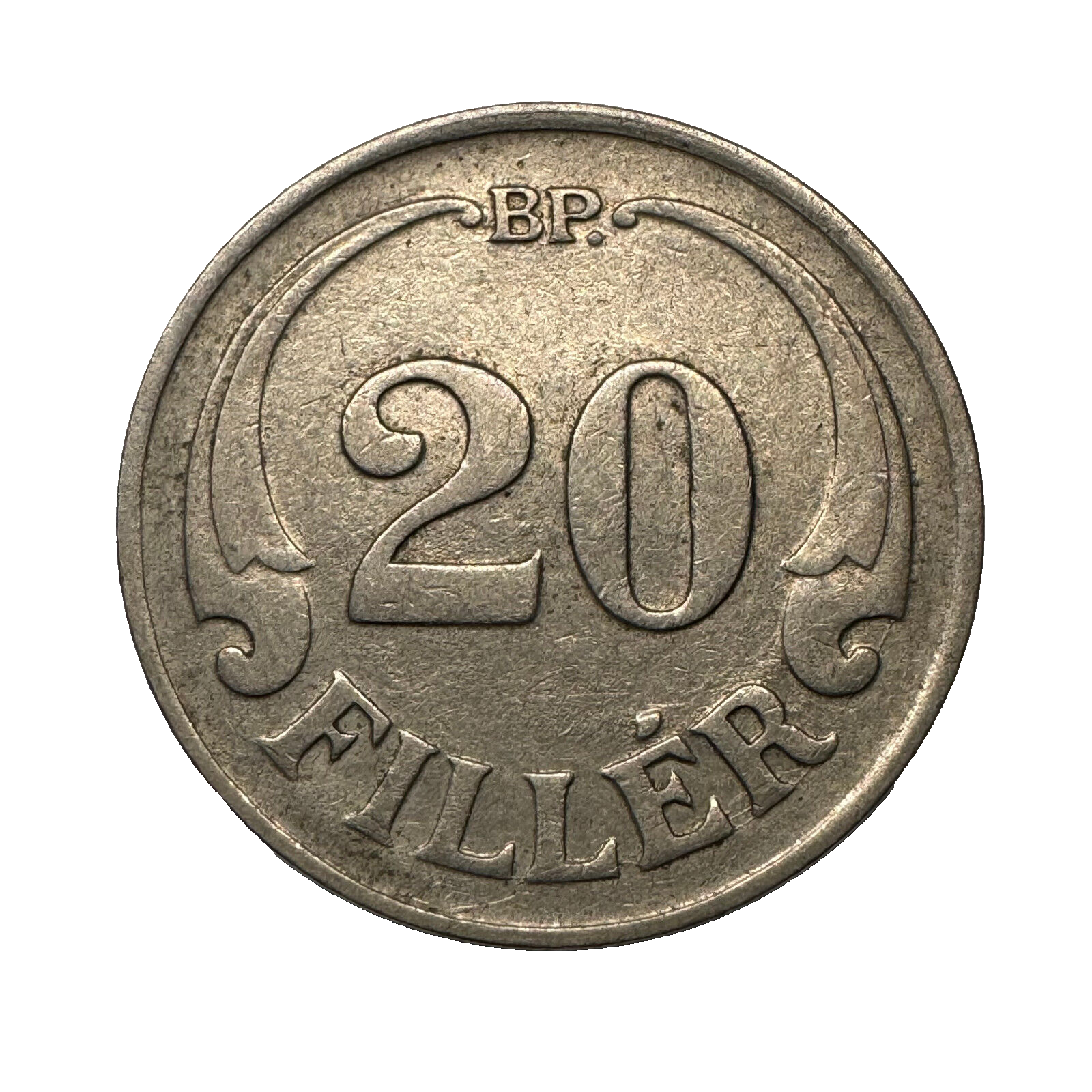 1926 Hungary 20 Filler - Beautiful Coin - Lot #B-046