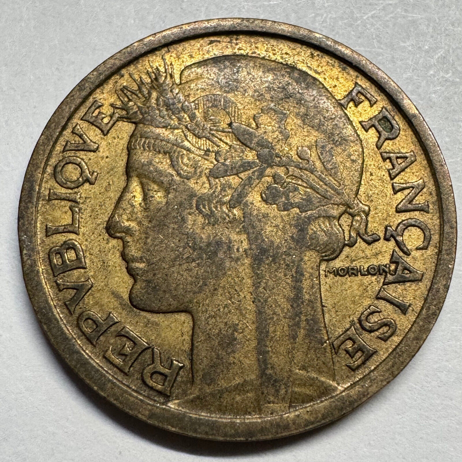 1939 France 1 Franc - Beautiful Coin - #A-077