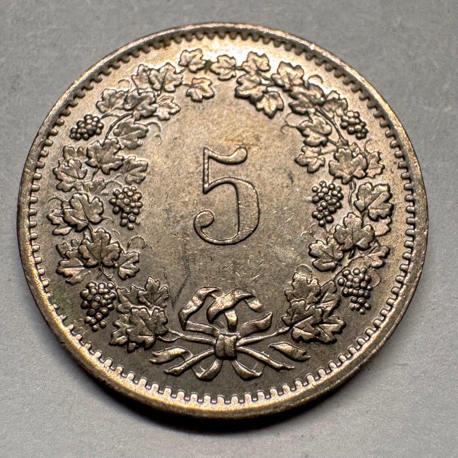 1970 Switzerland 5 Rappen - Beautiful Coin - #A-053