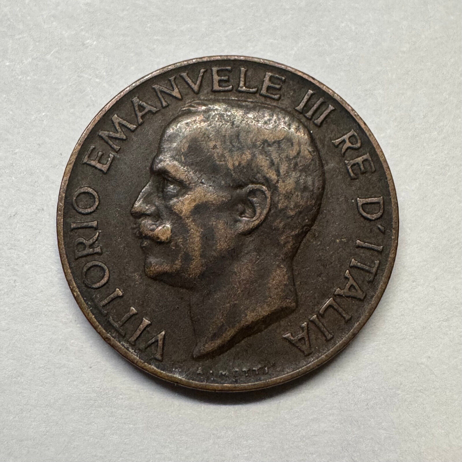 1931 Italy 5 Centesimi - Beautiful Coin - #A-094