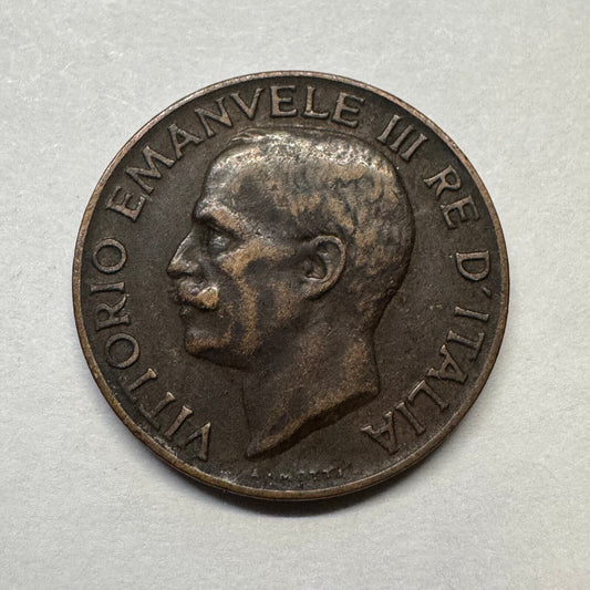 1931 Italy 5 Centesimi - Beautiful Coin - #A-094