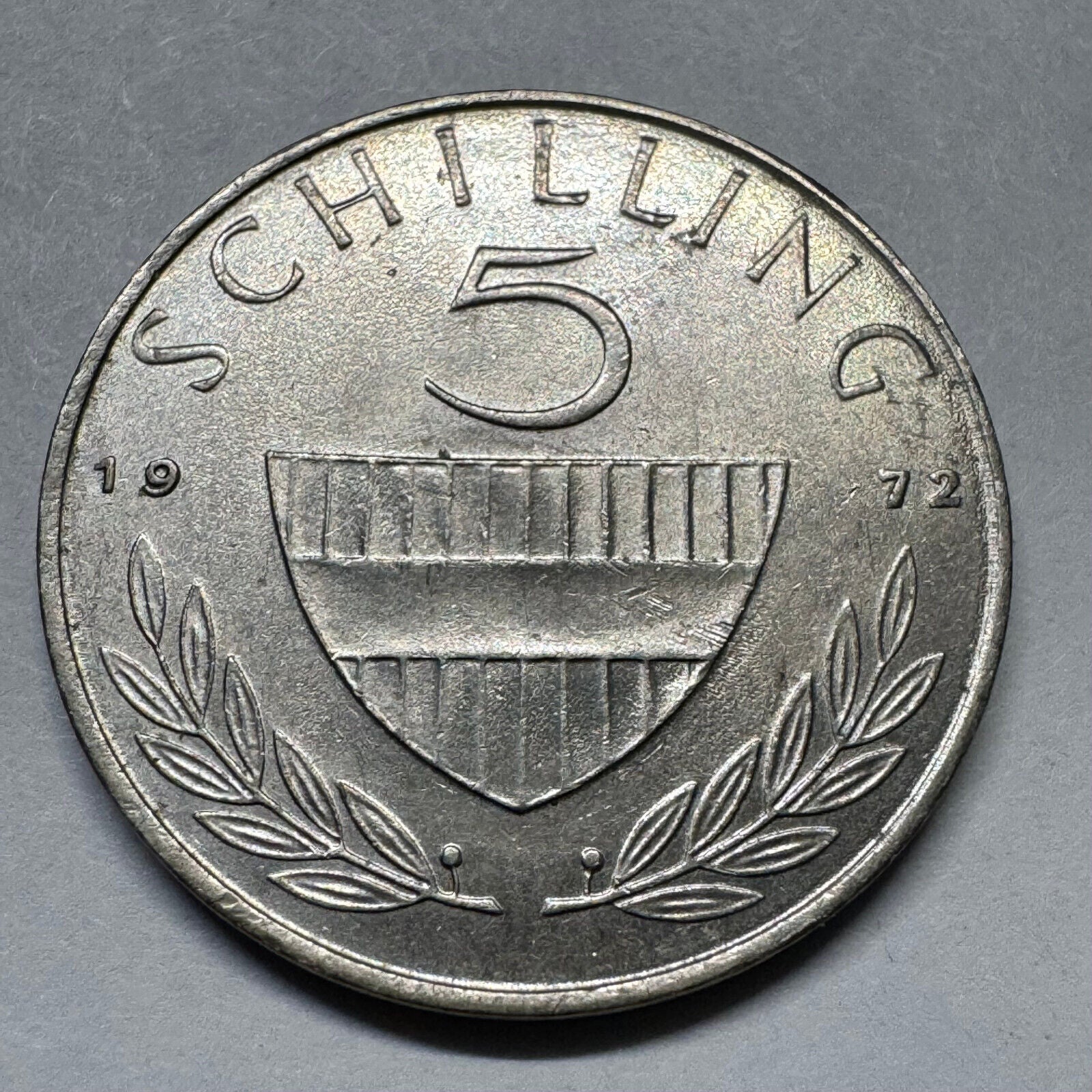1972 Austria 5 Schilling - Beautiful Coin - #A-068