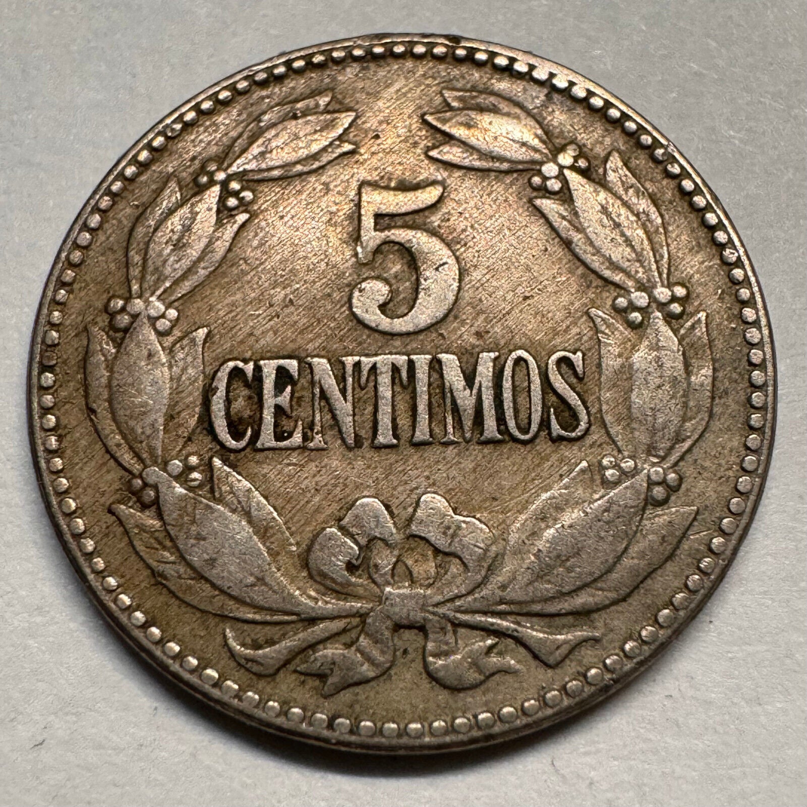 1946 Venezuela 5 Centimos - Beautiful Coin - #A-041
