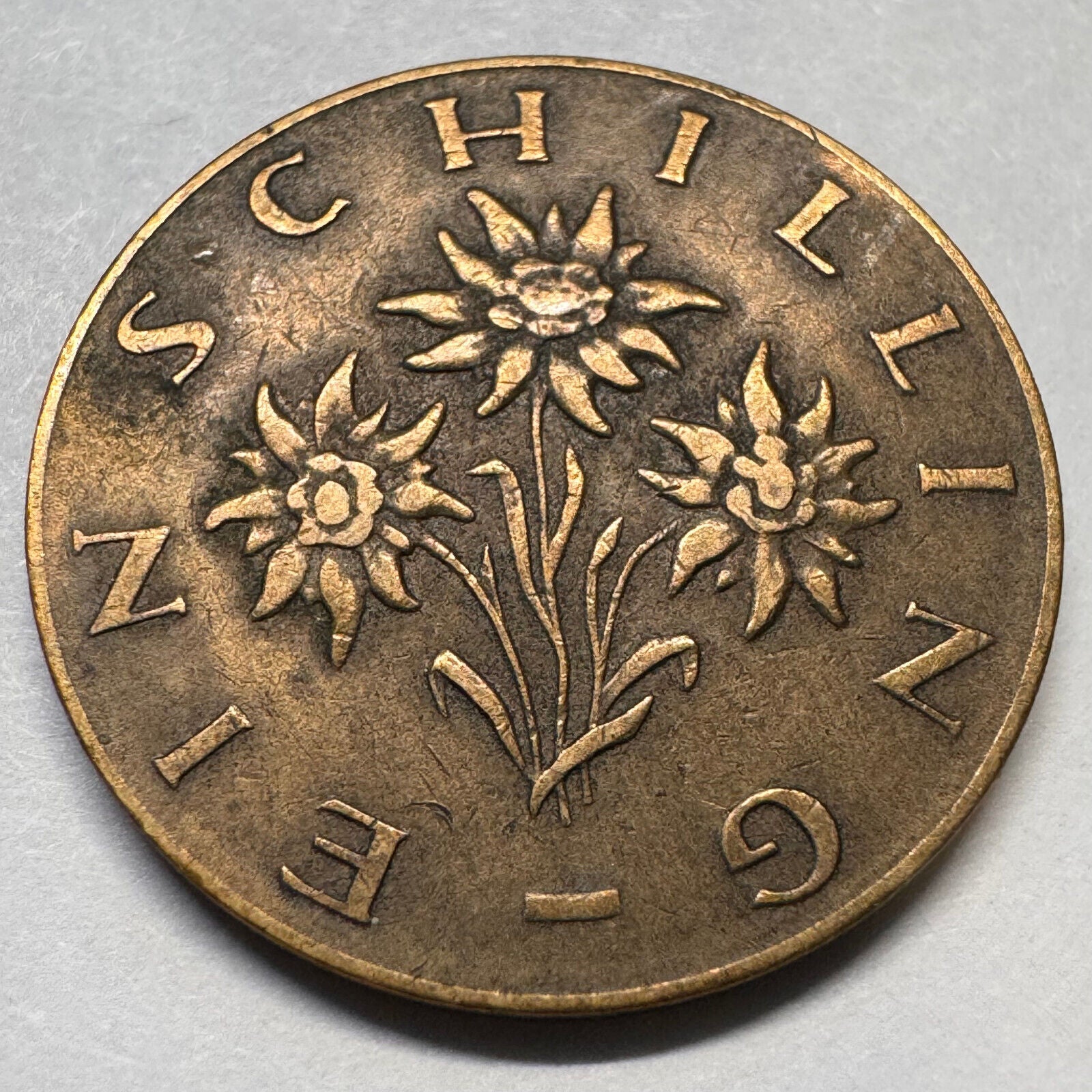 1961 Austria 1 Schilling - Beautiful Coin - #A-068