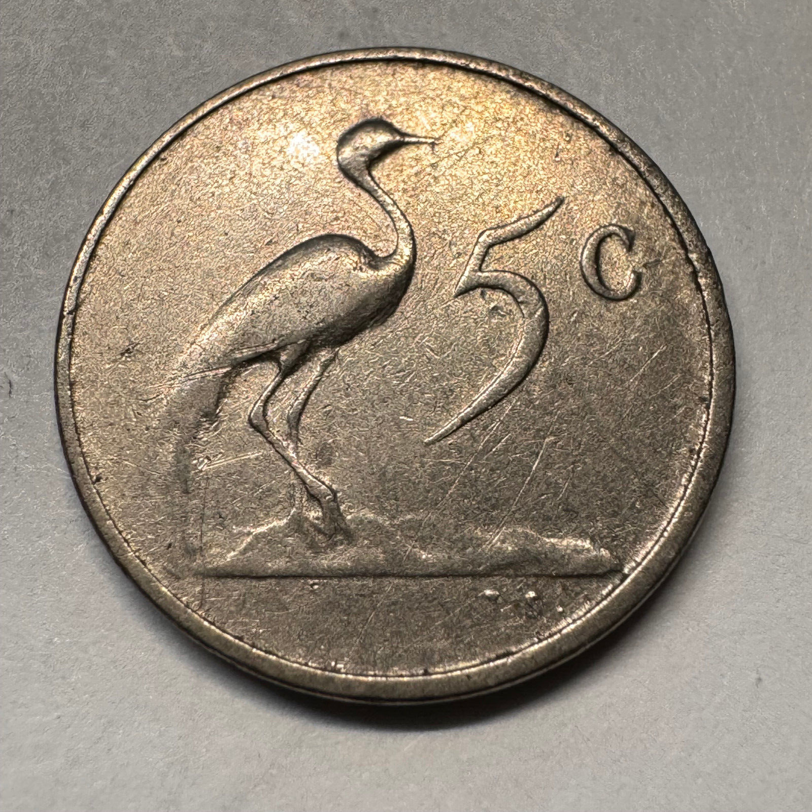 1965 South Africa 5 Cents - Beautiful Coin - #A-052