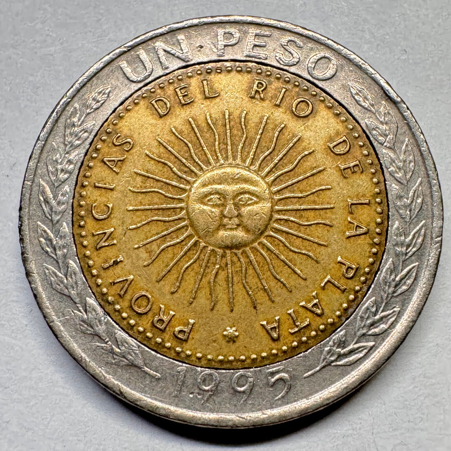 1995 Argentina 1 Peso - Beautiful Coin - #A-019