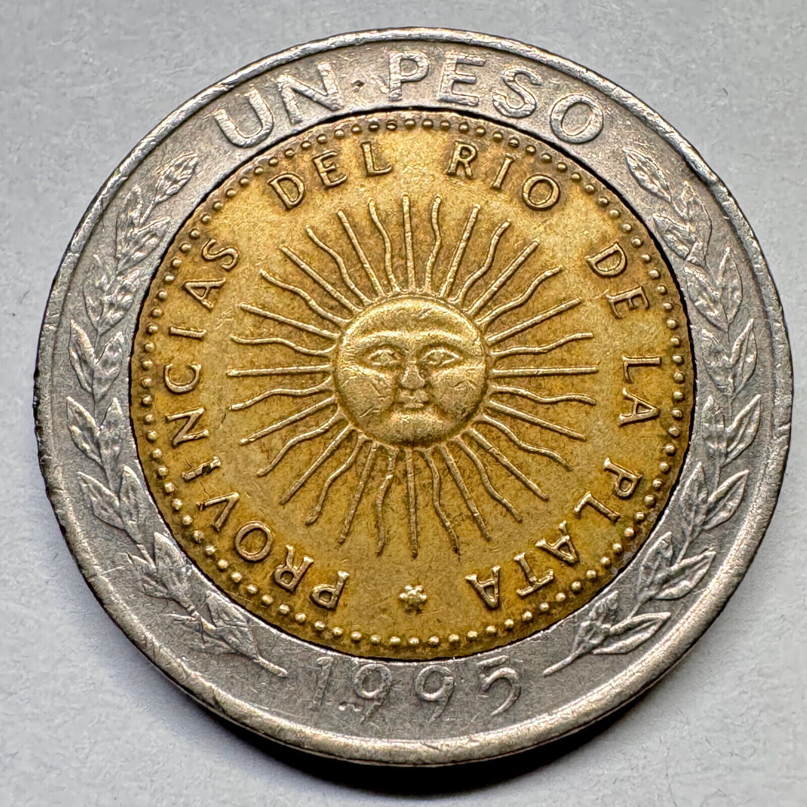 1995 Argentina 1 Peso - Beautiful Coin - #A-019