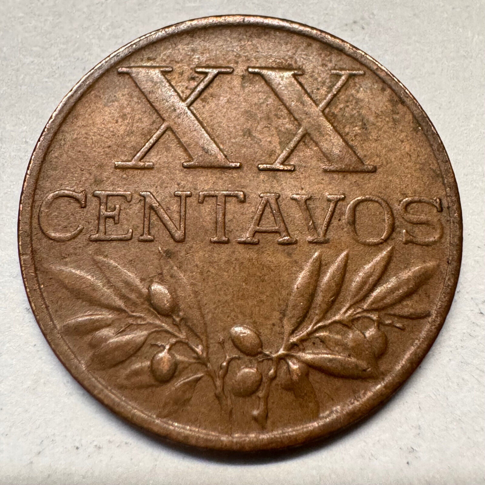 1958 Portugal 20 Centavos - Beautiful Coin - #A-062