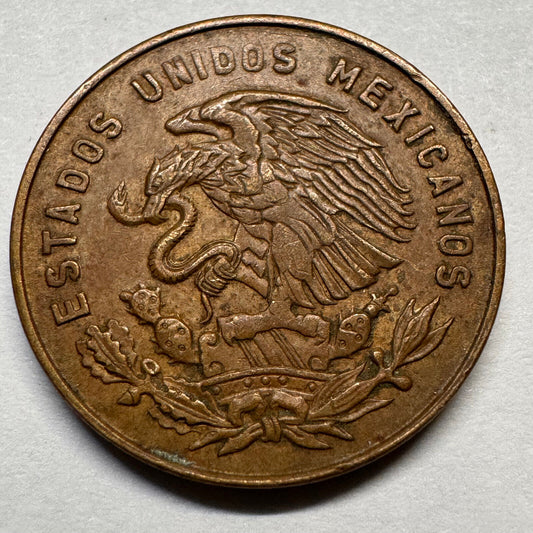 1966 Mexico 5 Centavos - Beautiful Coin - #A-040