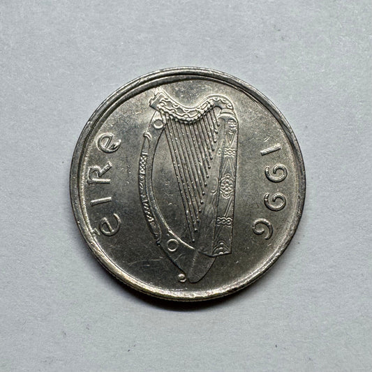 1996 Ireland 5 Pence - Beautiful Coin - #B-008