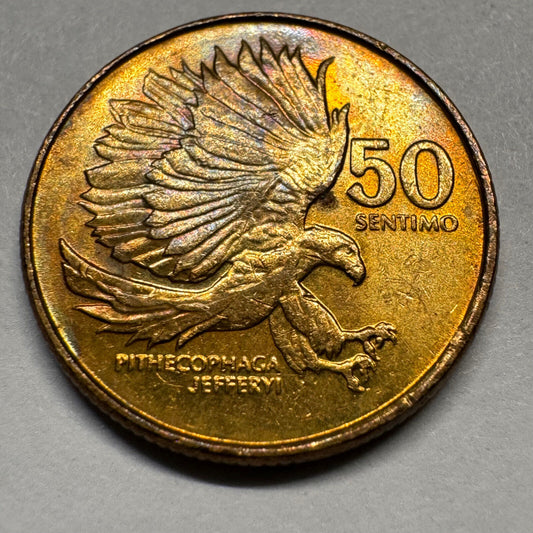 1994 Philippines 50 Sentimo - Beautiful Coin - #A-014