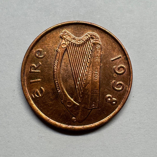 1998 Ireland 1 Penny - Beautiful Coin - #B-008