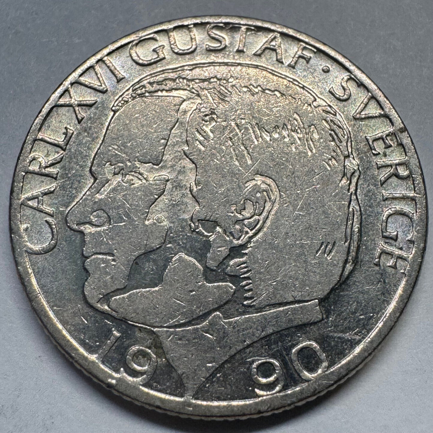 1990 Sweden 1 Krona - Beautiful Coin - #A-073