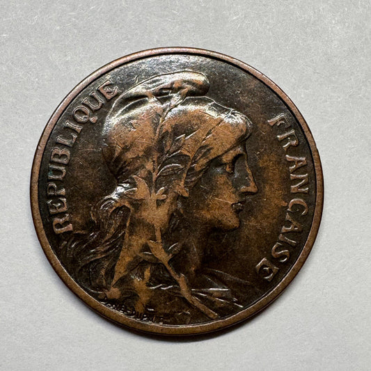 1916 France 5 Centimes - Beautiful Coin - #B-032