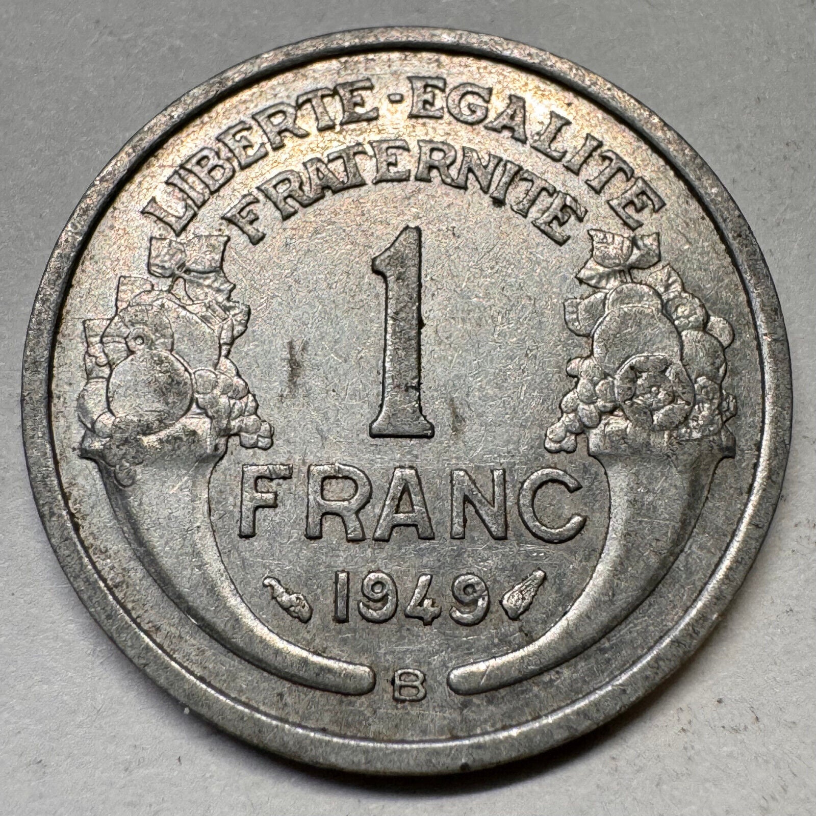 1949 France 1 Franc - Beautiful Coin - #A-036