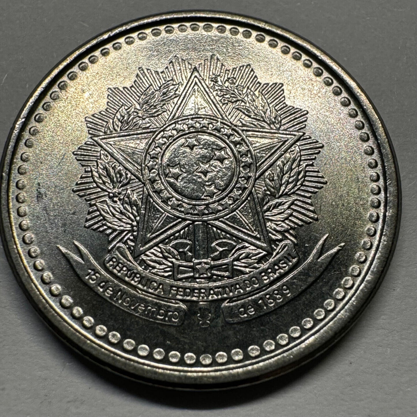 1986 Brazil 50 Centavos - Beautiful Coin - #A-007