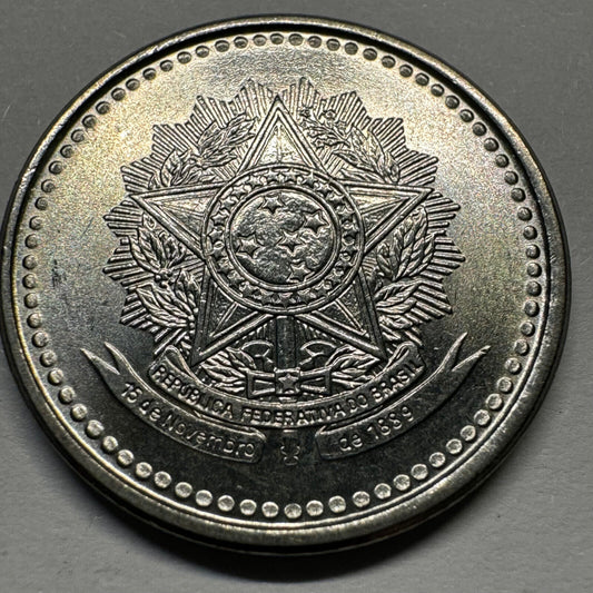 1986 Brazil 50 Centavos - Beautiful Coin - #A-007