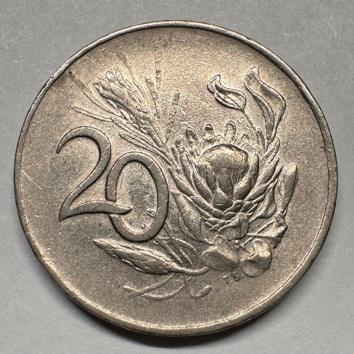 1966 South Africa 20 Cents - Beautiful Coin - #A-031