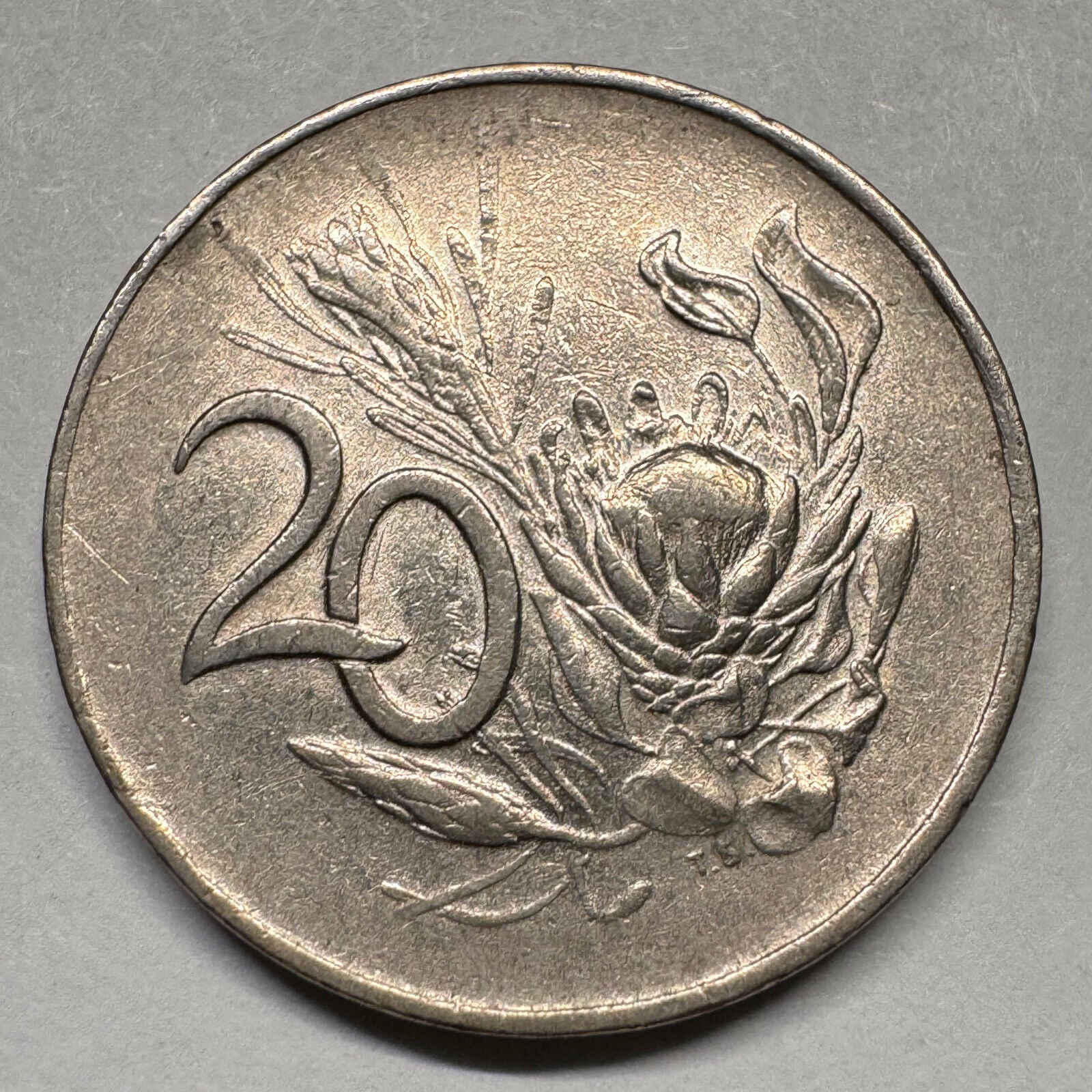1966 South Africa 20 Cents - Beautiful Coin - #A-031